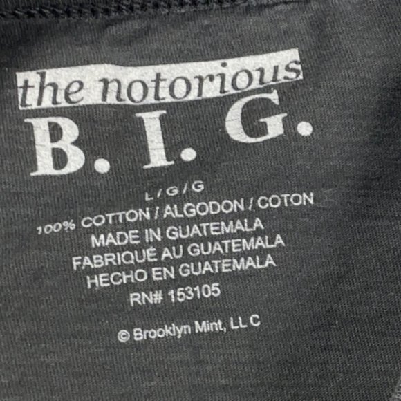 Brooklyn Mint Notorious BIG Single-Stitch T-Shirt - Picture 4 of 4